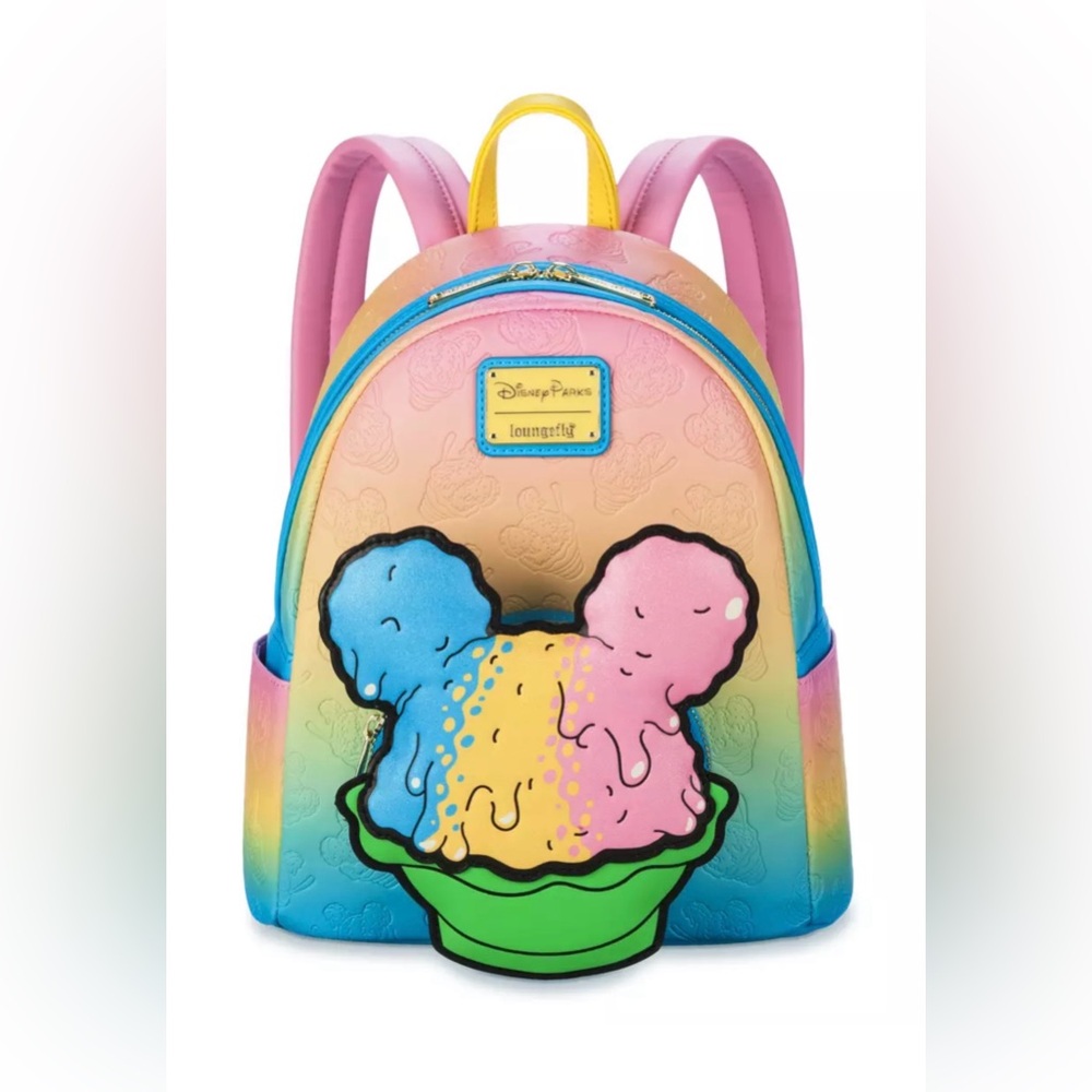 Mickey Mouse Shaved Ice Loungefly Mini Backpack!Brand New. Still in Packaging.